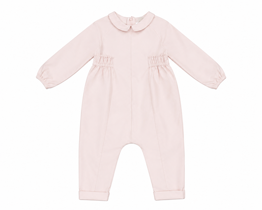 Toddler Taffeta Romper - Antique Pink