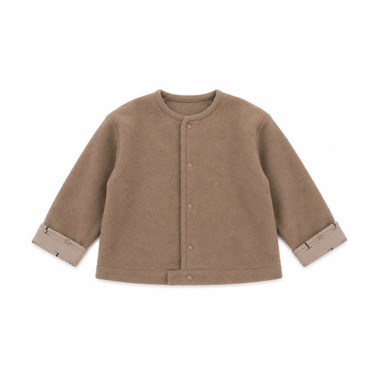 Boys Wool Jacket - Beige