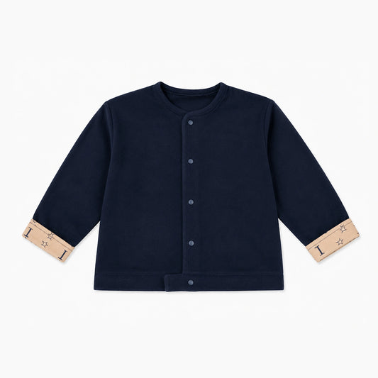 Boys Wool Jacket - Navy